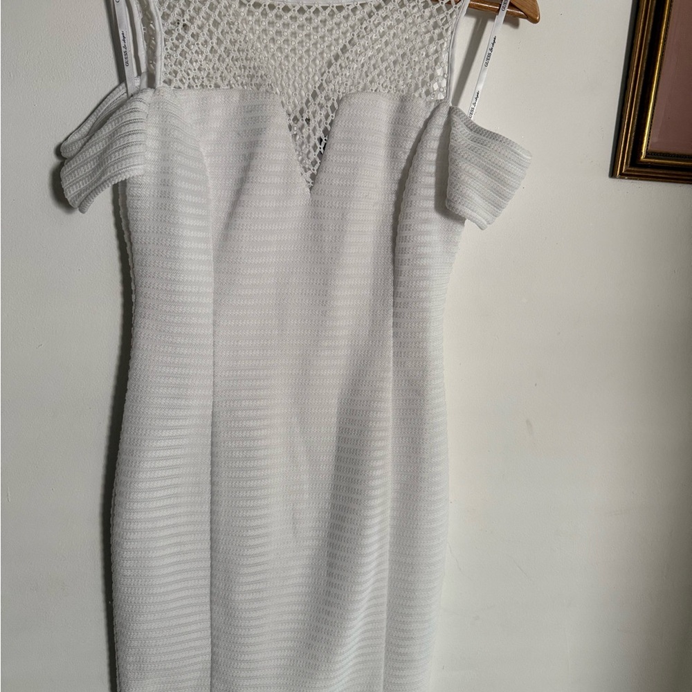 White Knit Dress